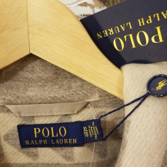 Ralph Lauren Geo Southwestern Pea Coat Jacket - Picture 4 of 6